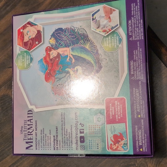 Disney The Little Mermaid Mosaic Art Kit - Purple and Blue - Picture 5 of 7